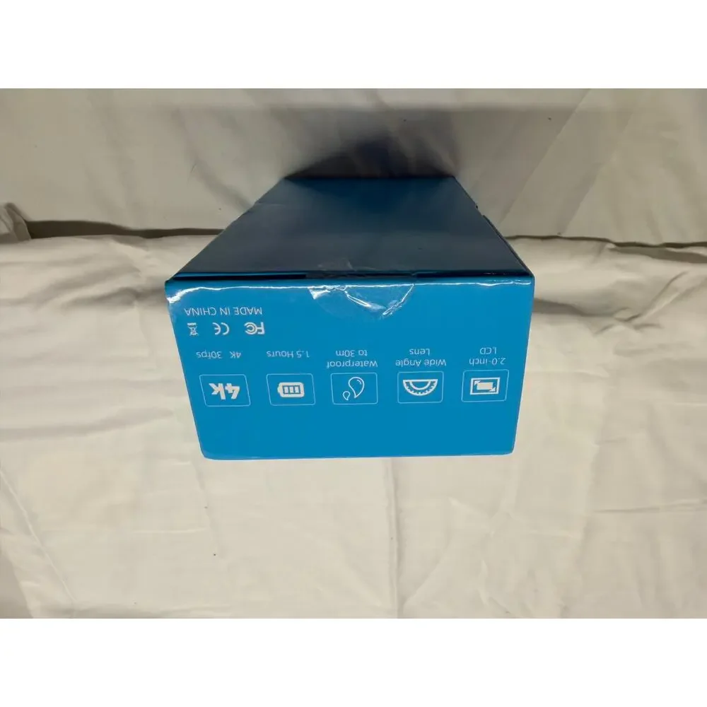 4K Action Camera – Waterproof Sports Cam – WiFi – Accessories Included – New